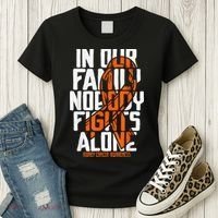 Kidney Cancer Support Family Kidney Cancer Awareness Women's T-Shirt thumb 3