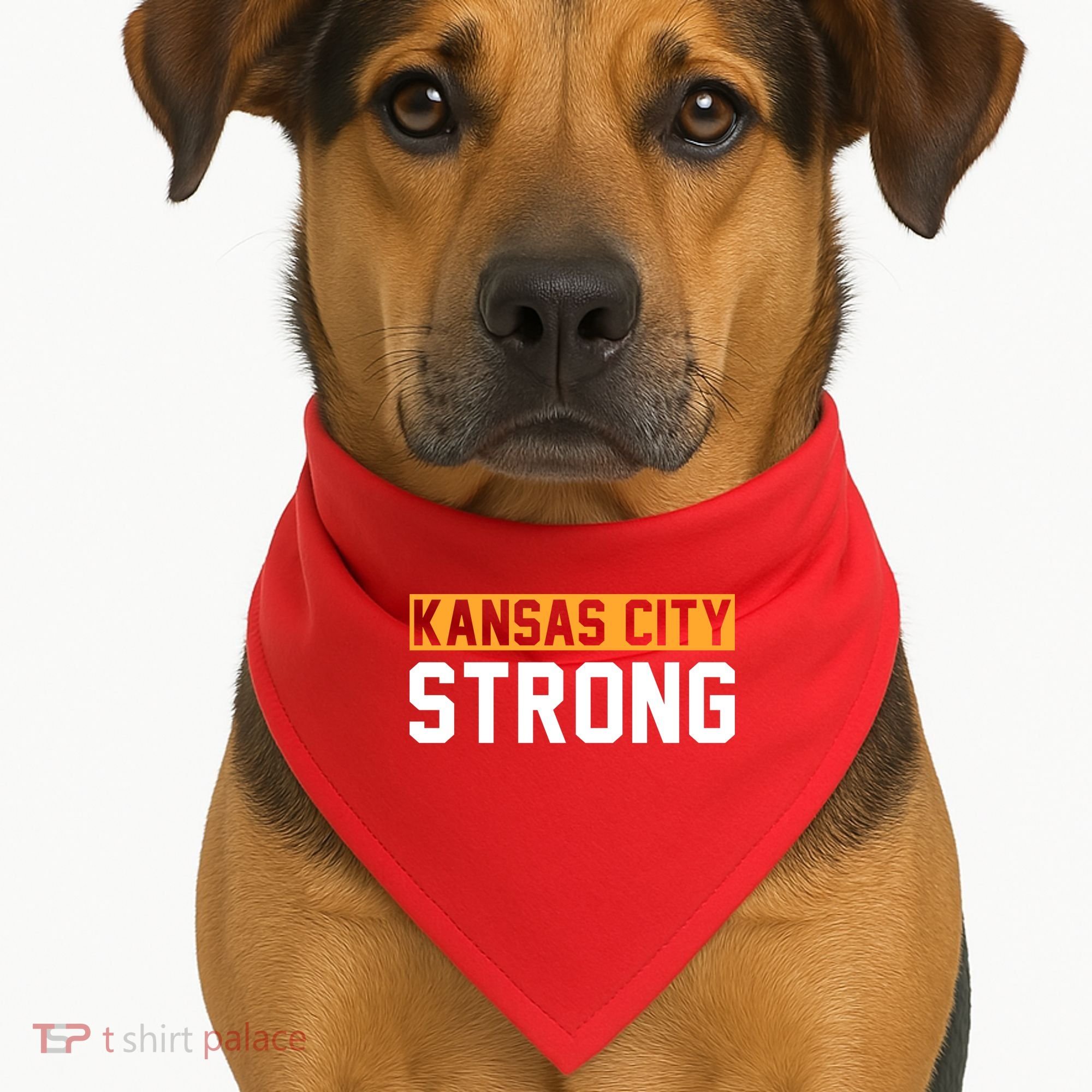 Kansas City Strong USA-Made Doggie Bandana