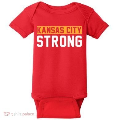 Kansas City Strong Baby Bodysuit
