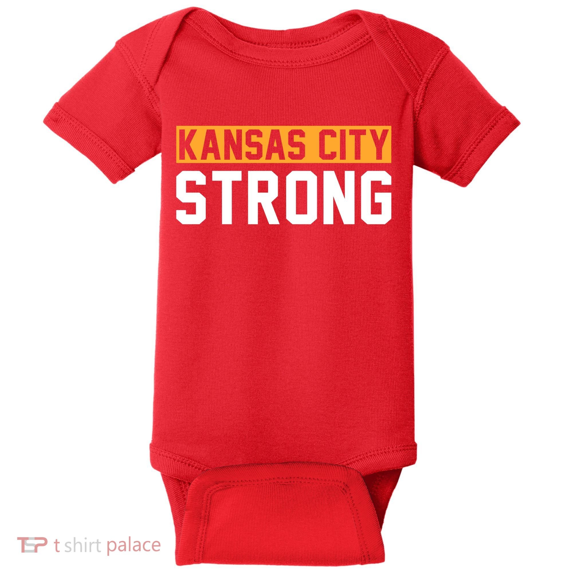 Kansas City Strong Baby Bodysuit