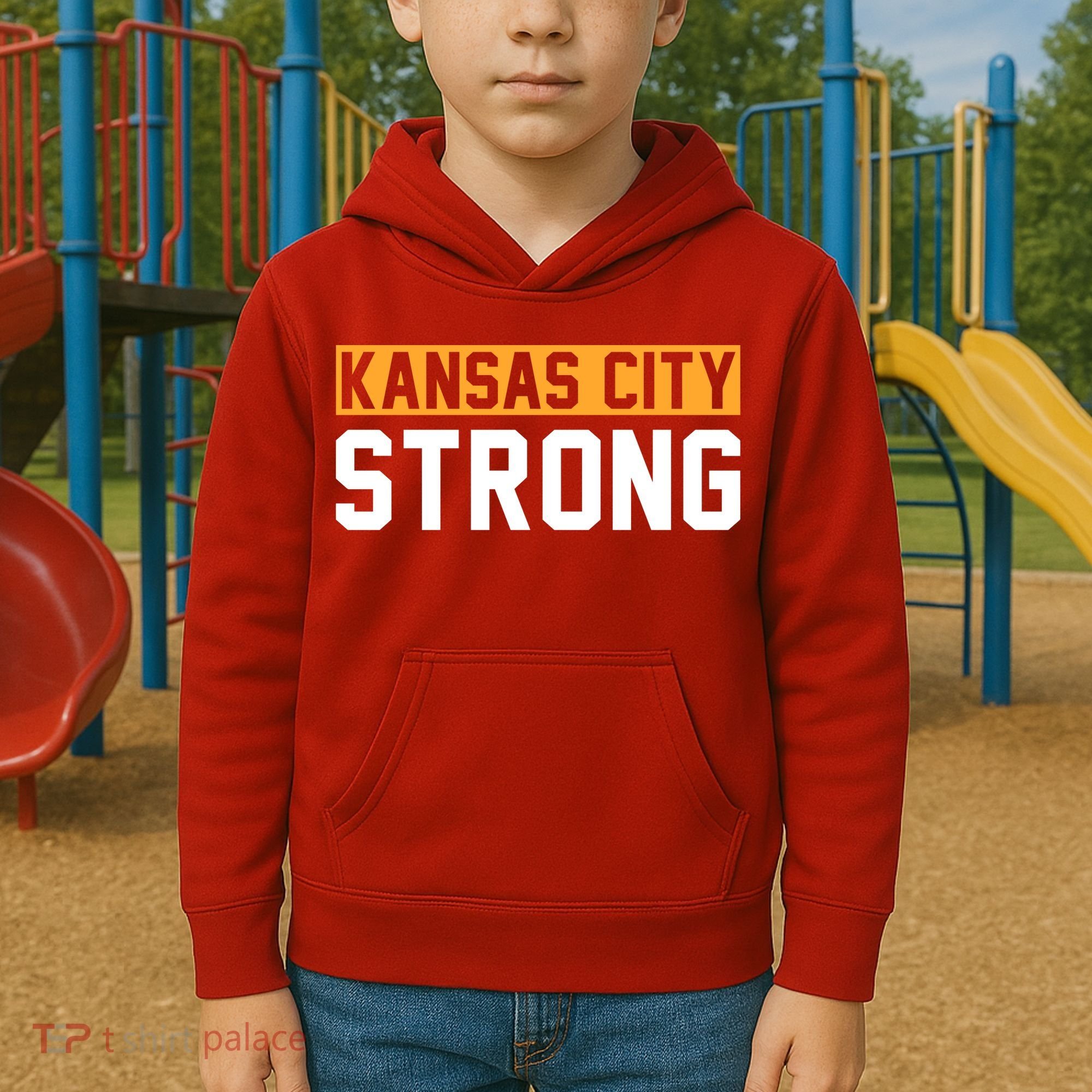 Kansas City Strong Kids Hoodie