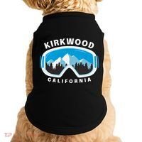 Kirkwood California Ski Snowboard Goggles Snow Mountain Cool Gift Doggie Tank thumb 0