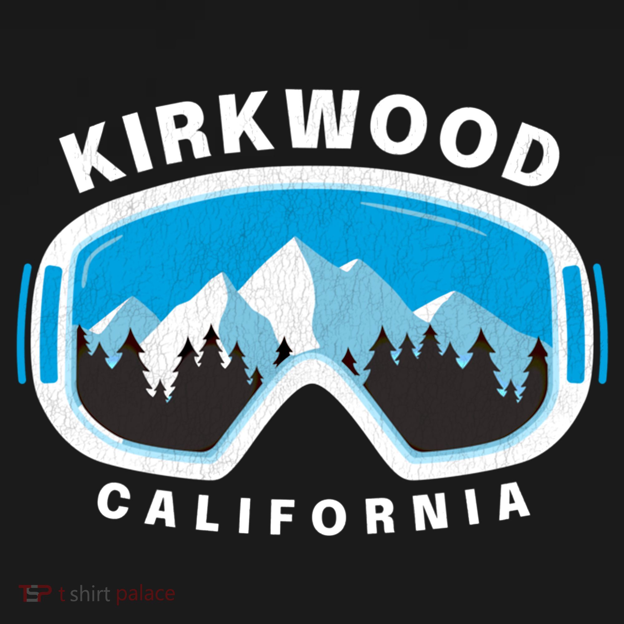 Kirkwood California Ski Snowboard Goggles Snow Mountain Cool Gift Women's Hoodie