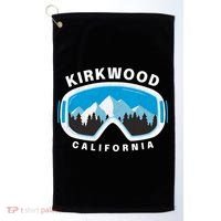 Kirkwood California Ski Snowboard Goggles Snow Mountain Cool Gift Golf Towel thumb 0