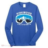 Kirkwood California Ski Snowboard Goggles Snow Mountain Cool Gift Long Sleeve Shirt thumb 0