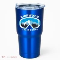 Kirkwood California Ski Snowboard Goggles Snow Mountain Cool Gift Tumbler thumb 0