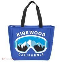 Kirkwood California Ski Snowboard Goggles Snow Mountain Cool Gift Tote Bag thumb 0