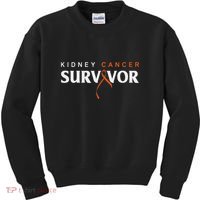 Kidney Cancer Survivor Kidney Cancer Awareness Kids Sweatshirt thumb 0