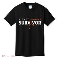 Kidney Cancer Survivor Kidney Cancer Awareness Kids T-Shirt thumb 0