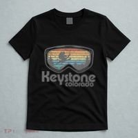 Keystone Colorado Ski Mountain Skiing Retro Vacation Gift T-Shirt thumb 5