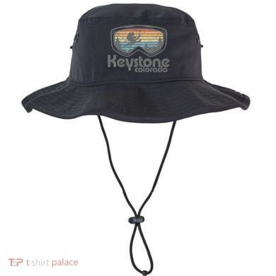 Keystone Colorado Ski Mountain Skiing Retro Vacation Gift Bucket Hat