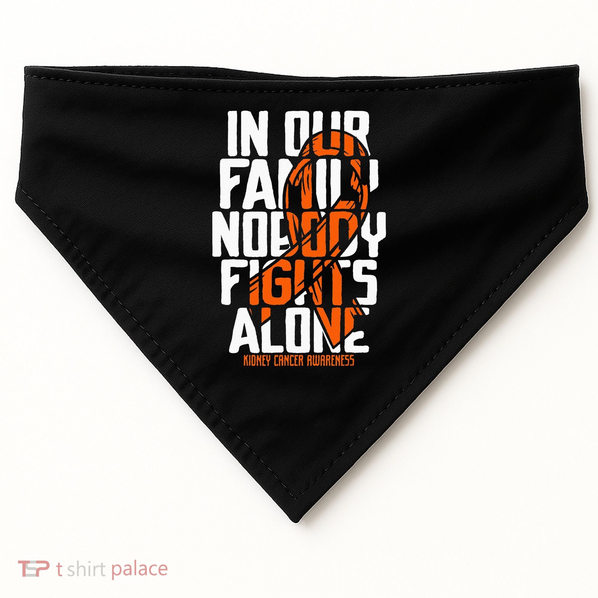 Kidney Cancer Support Family Kidney Cancer Awareness USA-Made Doggie Bandana