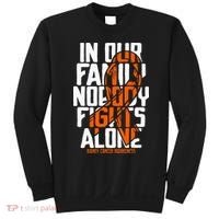 Kidney Cancer Support Family Kidney Cancer Awareness Sweatshirt thumb 0