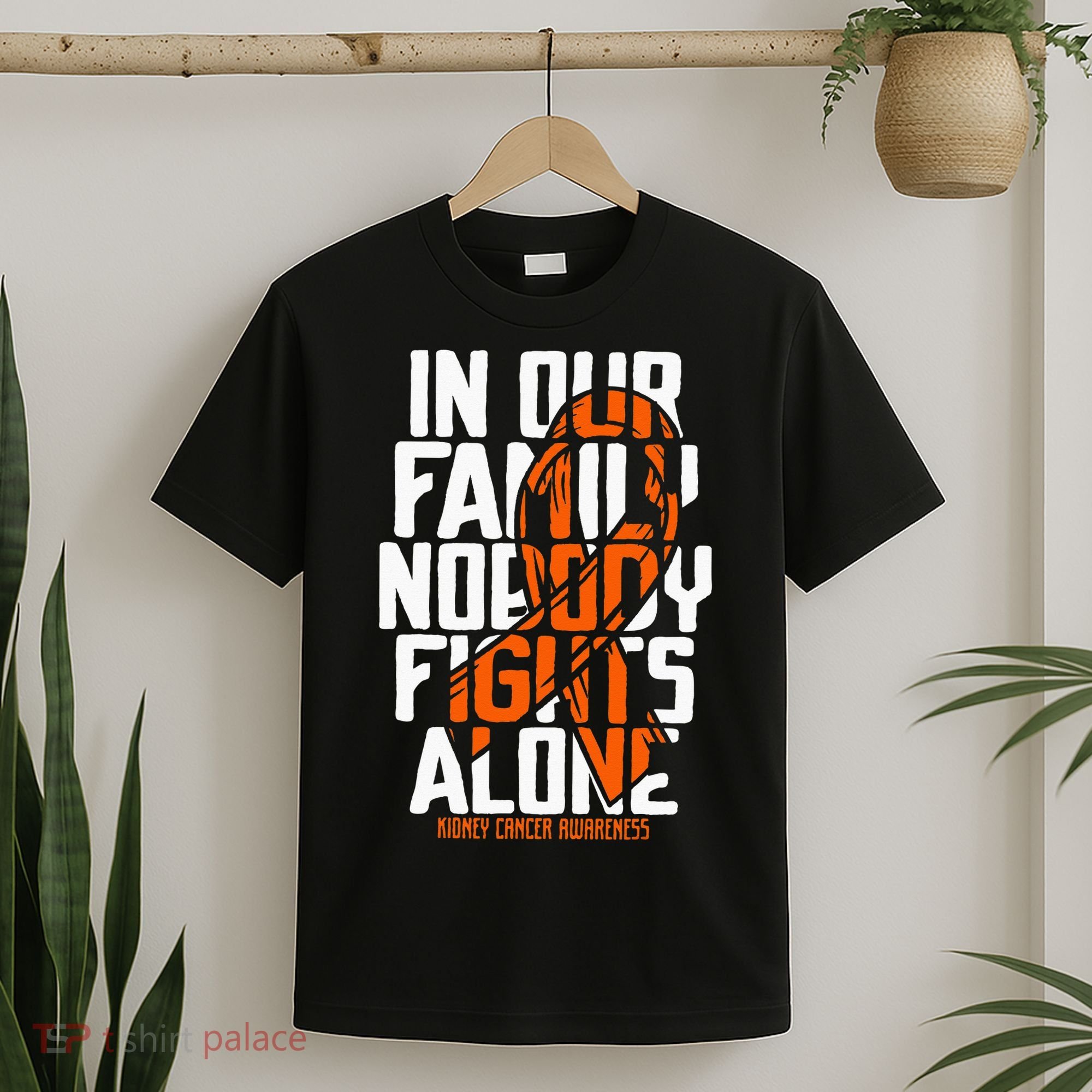 Kidney Cancer Support Family Kidney Cancer Awareness T-Shirt
