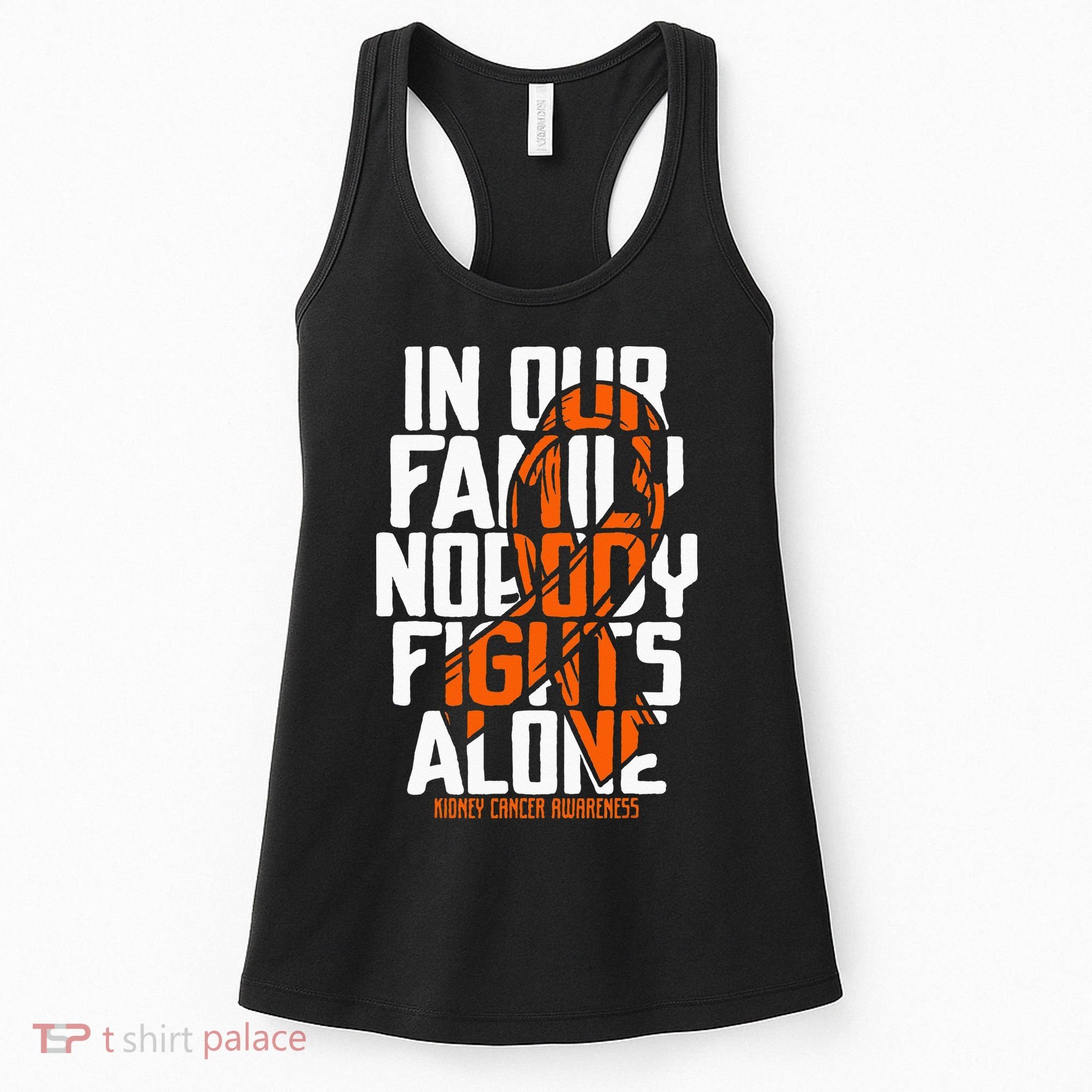 Kidney Cancer Support Family Kidney Cancer Awareness Women's Tank Top