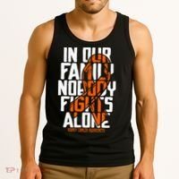 Kidney Cancer Support Family Kidney Cancer Awareness Tank Top thumb 3