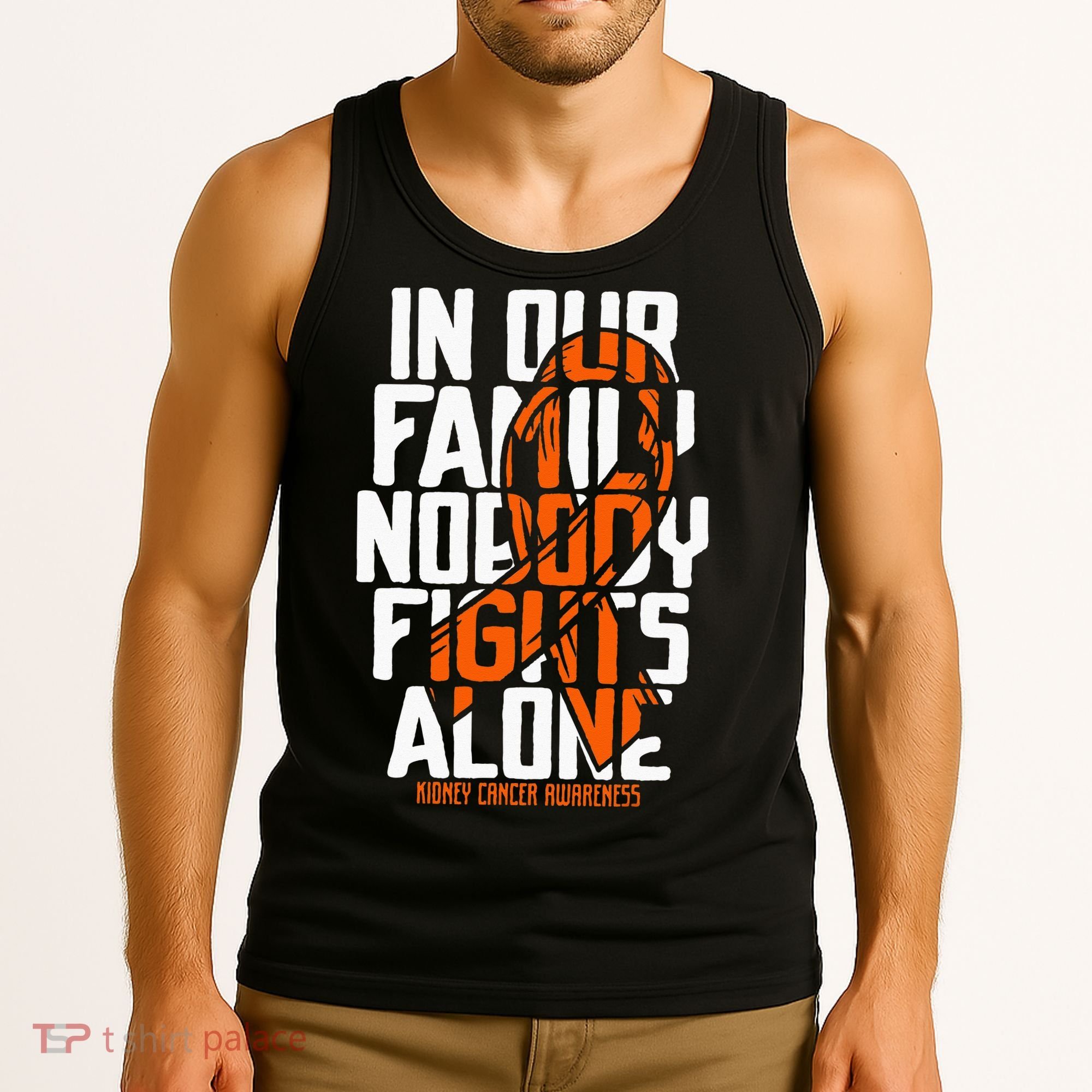 Kidney Cancer Support Family Kidney Cancer Awareness Tank Top