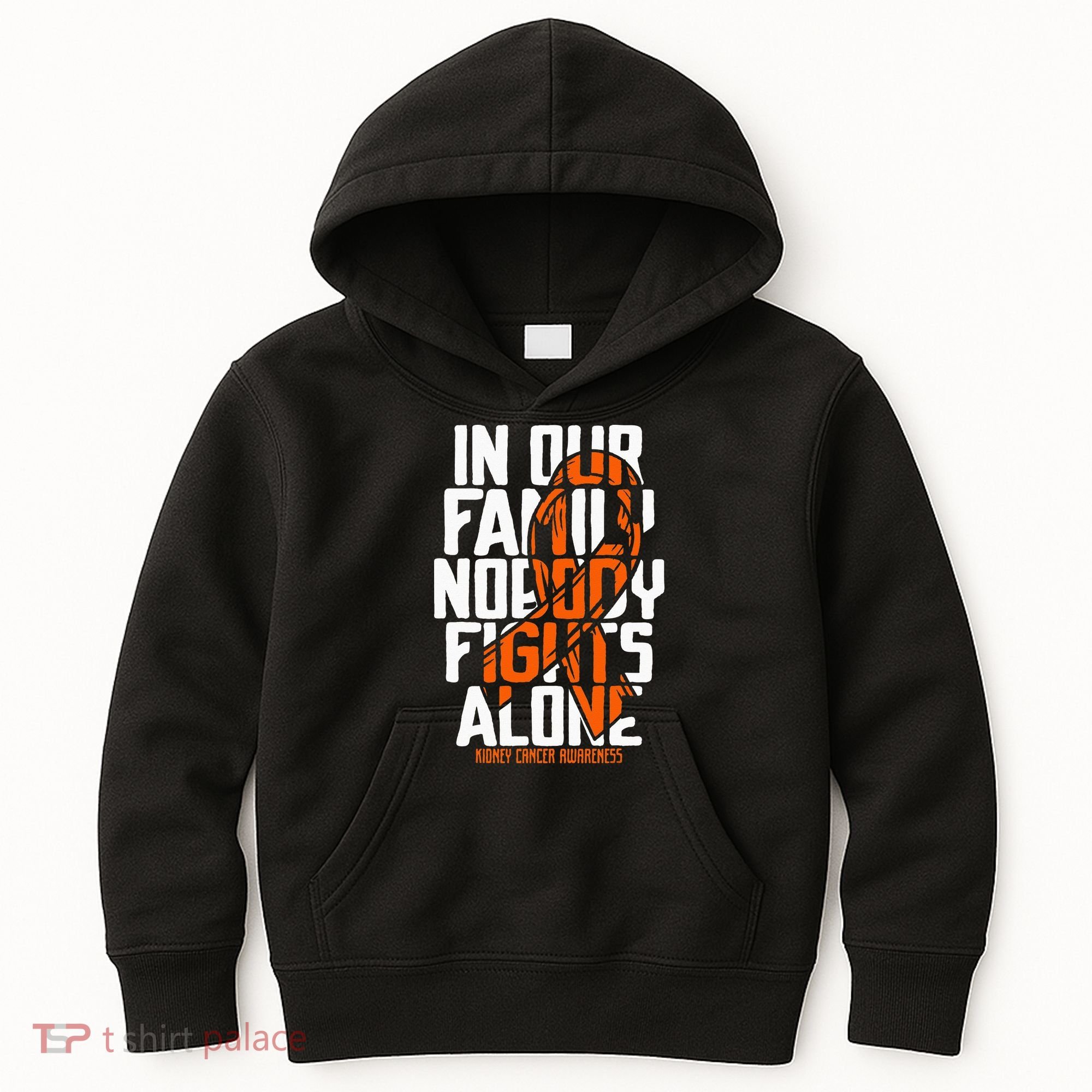 Kidney Cancer Support Family Kidney Cancer Awareness Kids Hoodie
