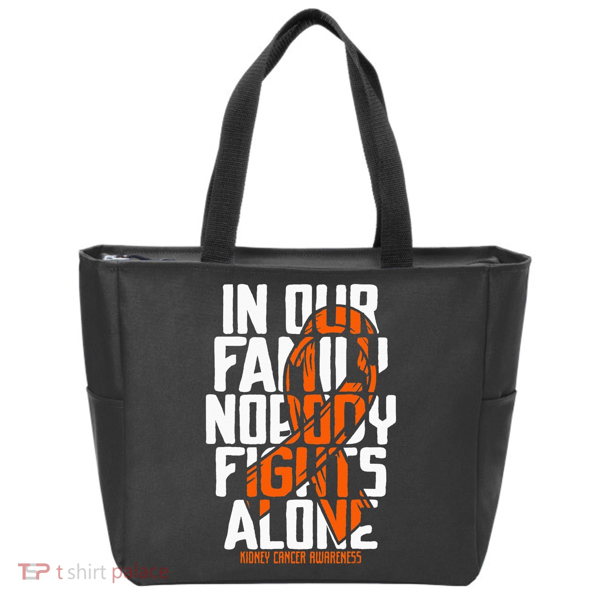 Kidney Cancer Support Family Kidney Cancer Awareness Tote Bag