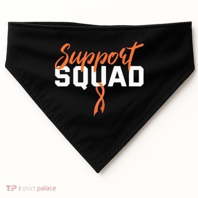Kidney Cancer Support Squad USA-Made Doggie Bandana