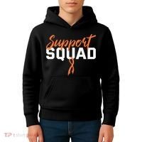 Kidney Cancer Support Squad Kids Hoodie thumb 4