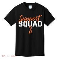Kidney Cancer Support Squad Kids T-Shirt thumb 0