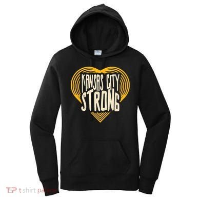 Kansas City Strong Heart Awareness Women's Hoodie