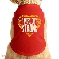 Kansas City Strong Heart Awareness Doggie Tank thumb 0