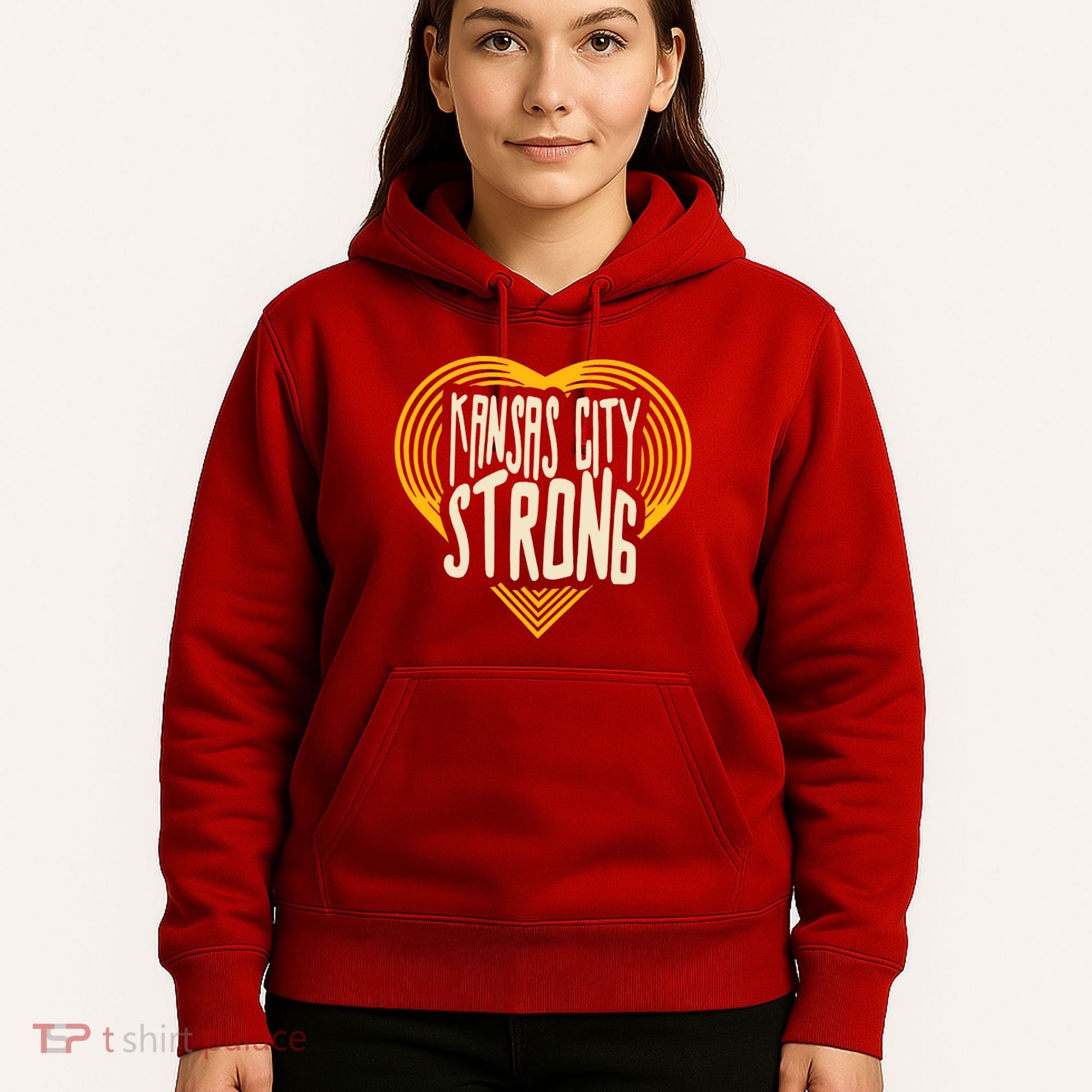 Kansas City Strong Heart Awareness Hoodie
