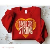 Kansas City Strong Heart Awareness Sweatshirt thumb 2