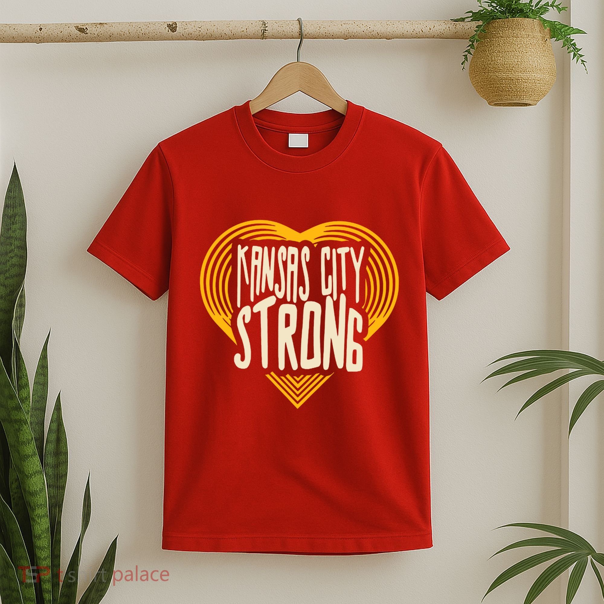 Kansas City Strong Heart Awareness T-Shirt