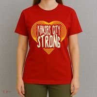 Kansas City Strong Heart Awareness T-Shirt thumb 4