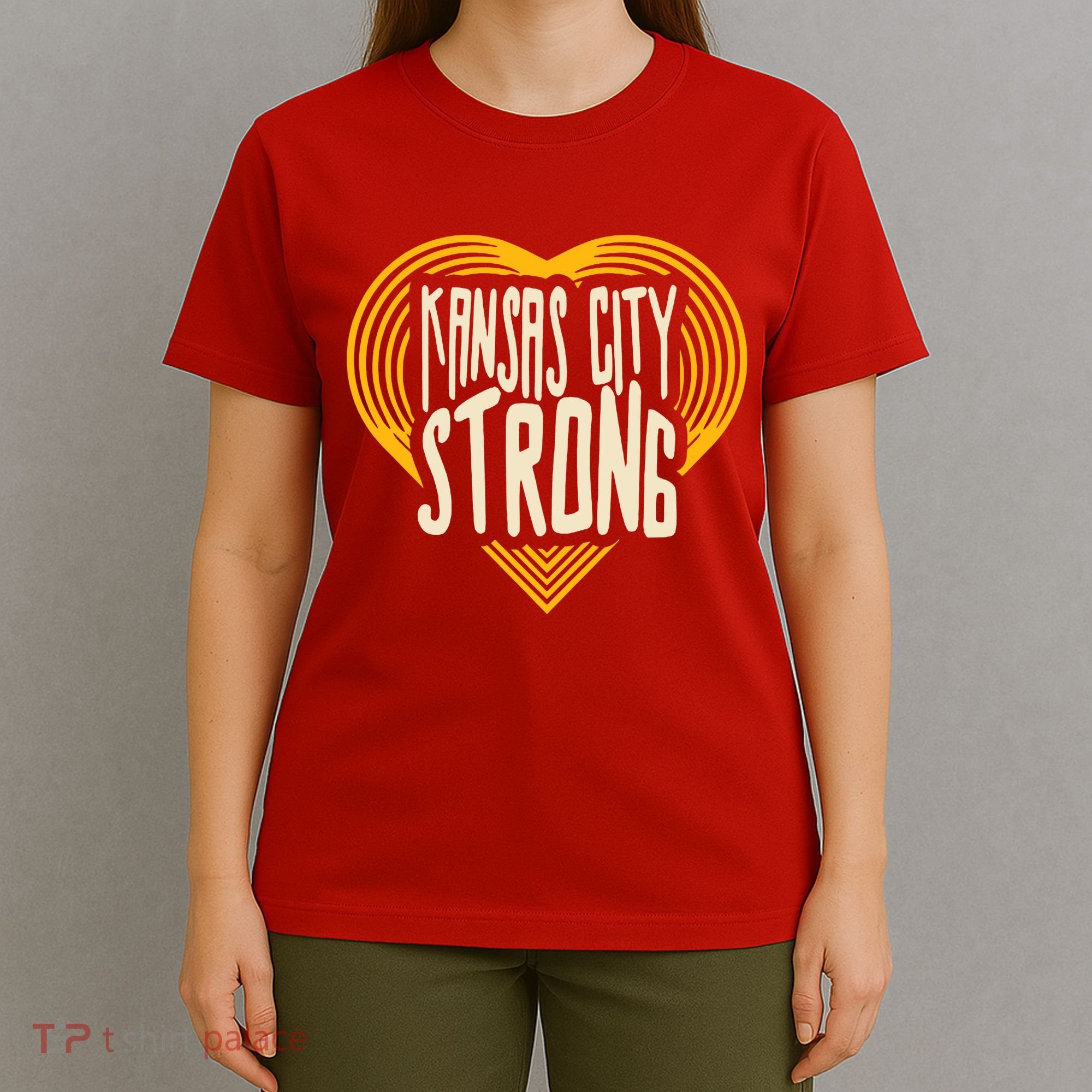 Kansas City Strong Heart Awareness T-Shirt