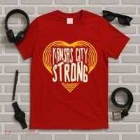 Kansas City Strong Heart Awareness T-Shirt thumb 5