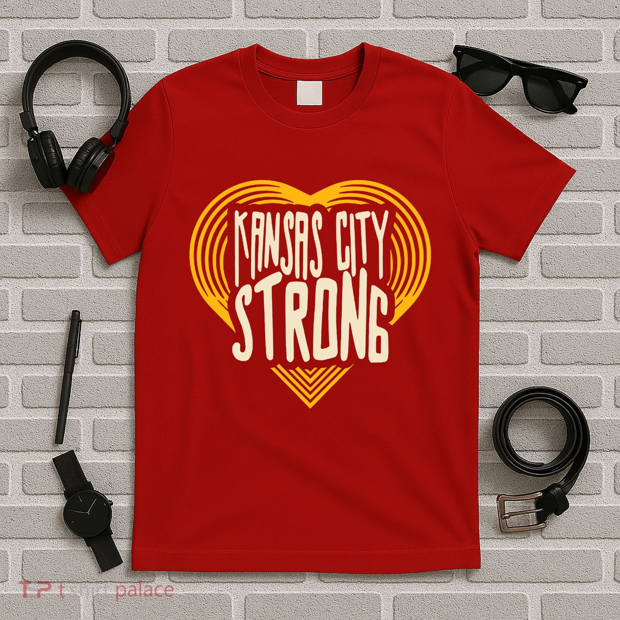 Kansas City Strong Heart Awareness T-Shirt