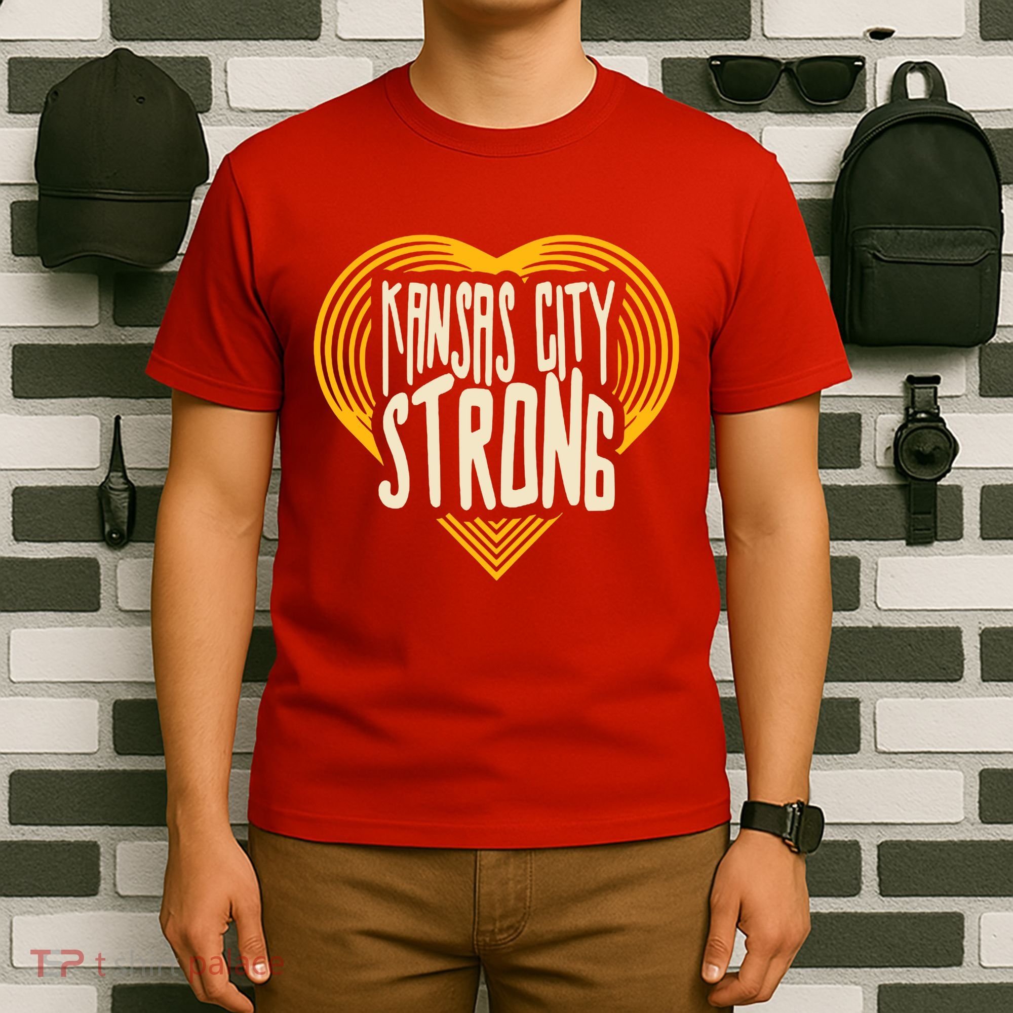 Kansas City Strong Heart Awareness T-Shirt
