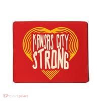 Kansas City Strong Heart Awareness Mousepad thumb 0
