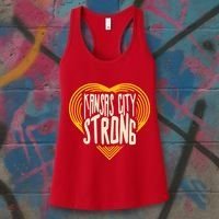 Kansas City Strong Heart Awareness Women's Tank Top thumb 3