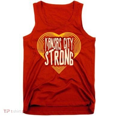 Kansas City Strong Heart Awareness Tank Top