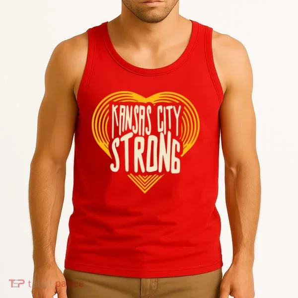 Kansas City Strong Heart Awareness Tank Top
