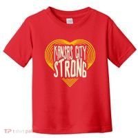 Kansas City Strong Heart Awareness Toddler T-Shirt thumb 0