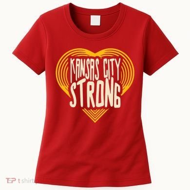 Kansas City Strong Heart Awareness Women's T-Shirt