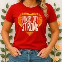 Kansas City Strong Heart Awareness Women's T-Shirt thumb 2