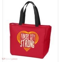 Kansas City Strong Heart Awareness Tote Bag thumb 3