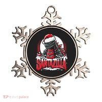 Kaiju Christmas Santazilla Japanese Monster Dinosaur Ornament thumb 0