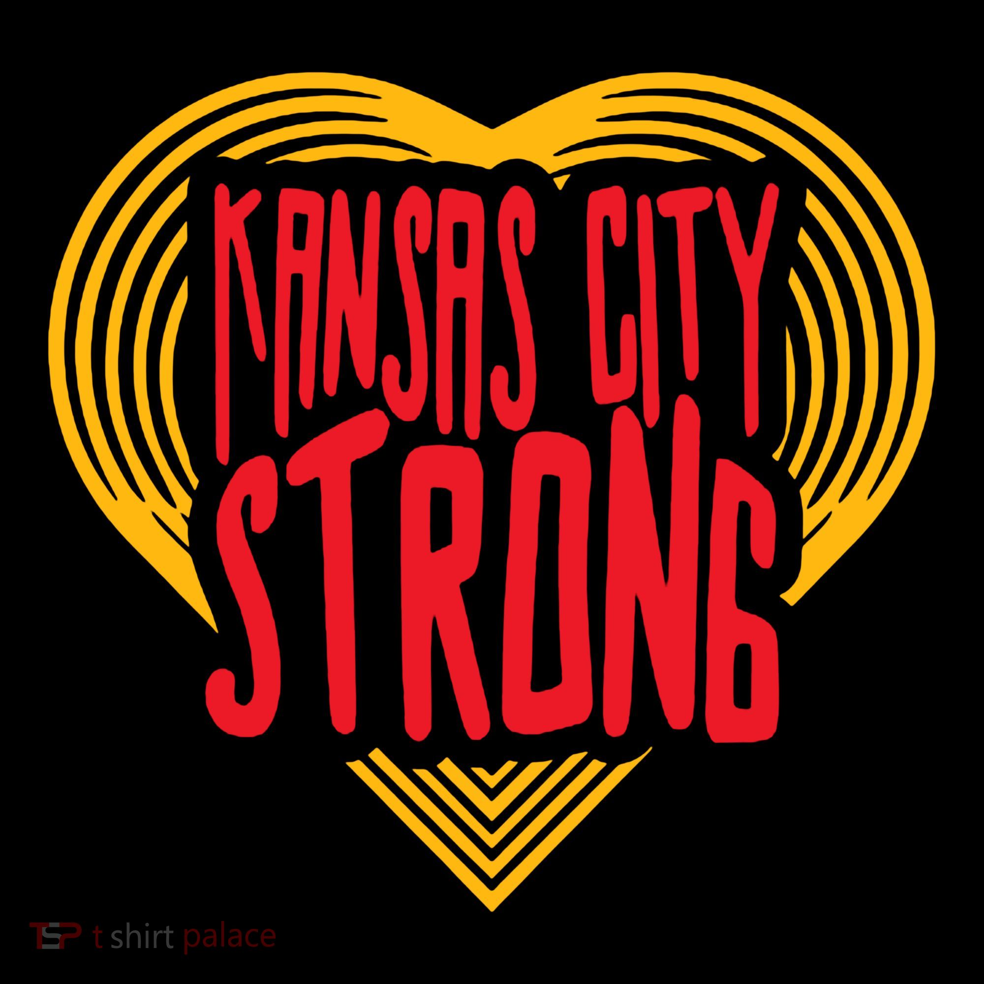 Kansas City Strong Heart Toddler Hoodie