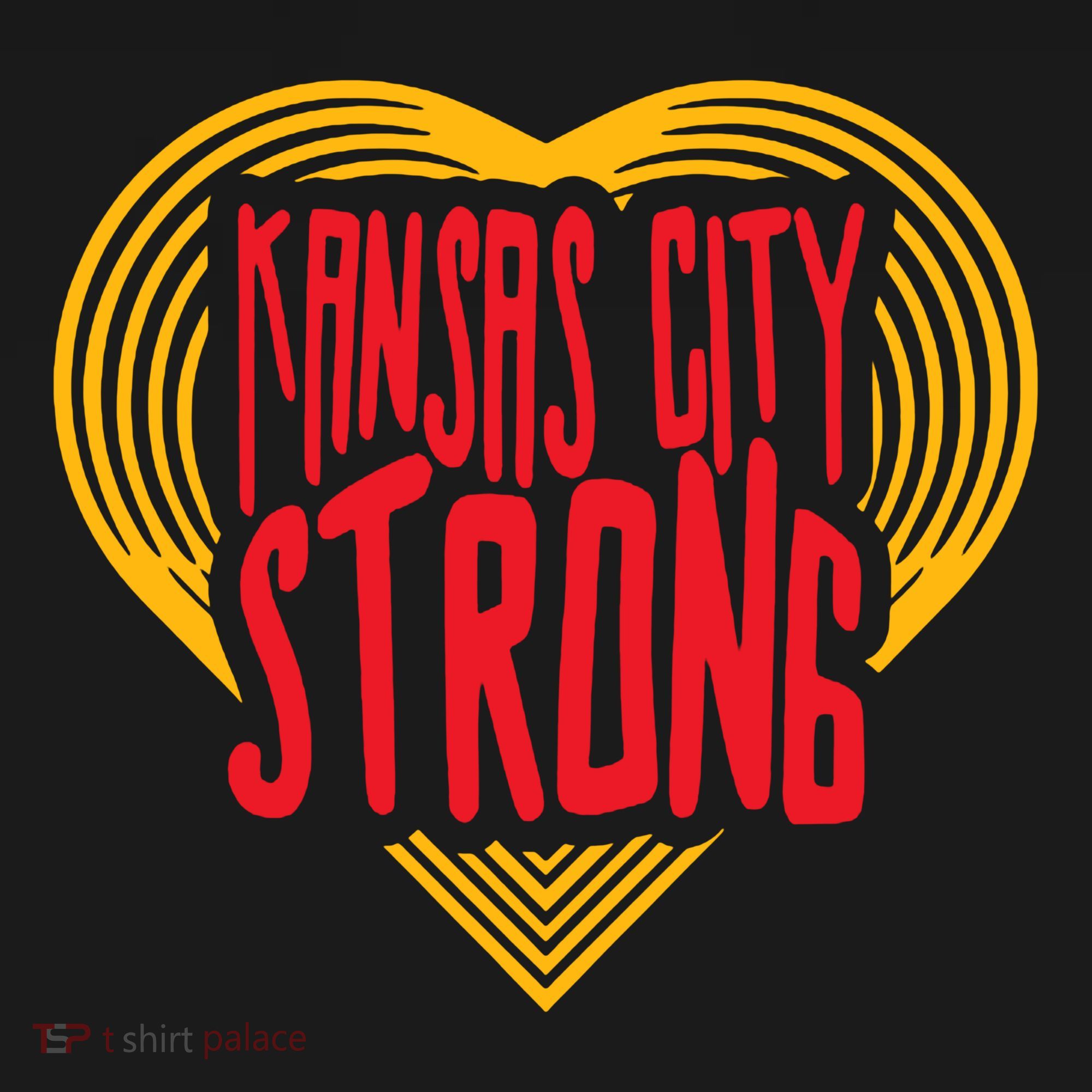 Kansas City Strong Heart Tote Bag
