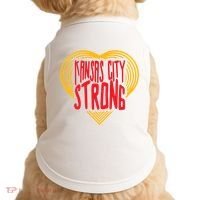Kansas City Strong Heart Doggie Tank thumb 0