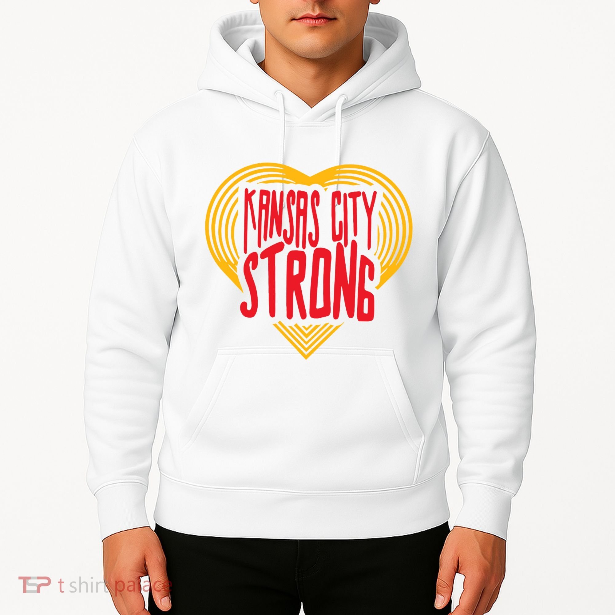 Kansas City Strong Heart Hoodie