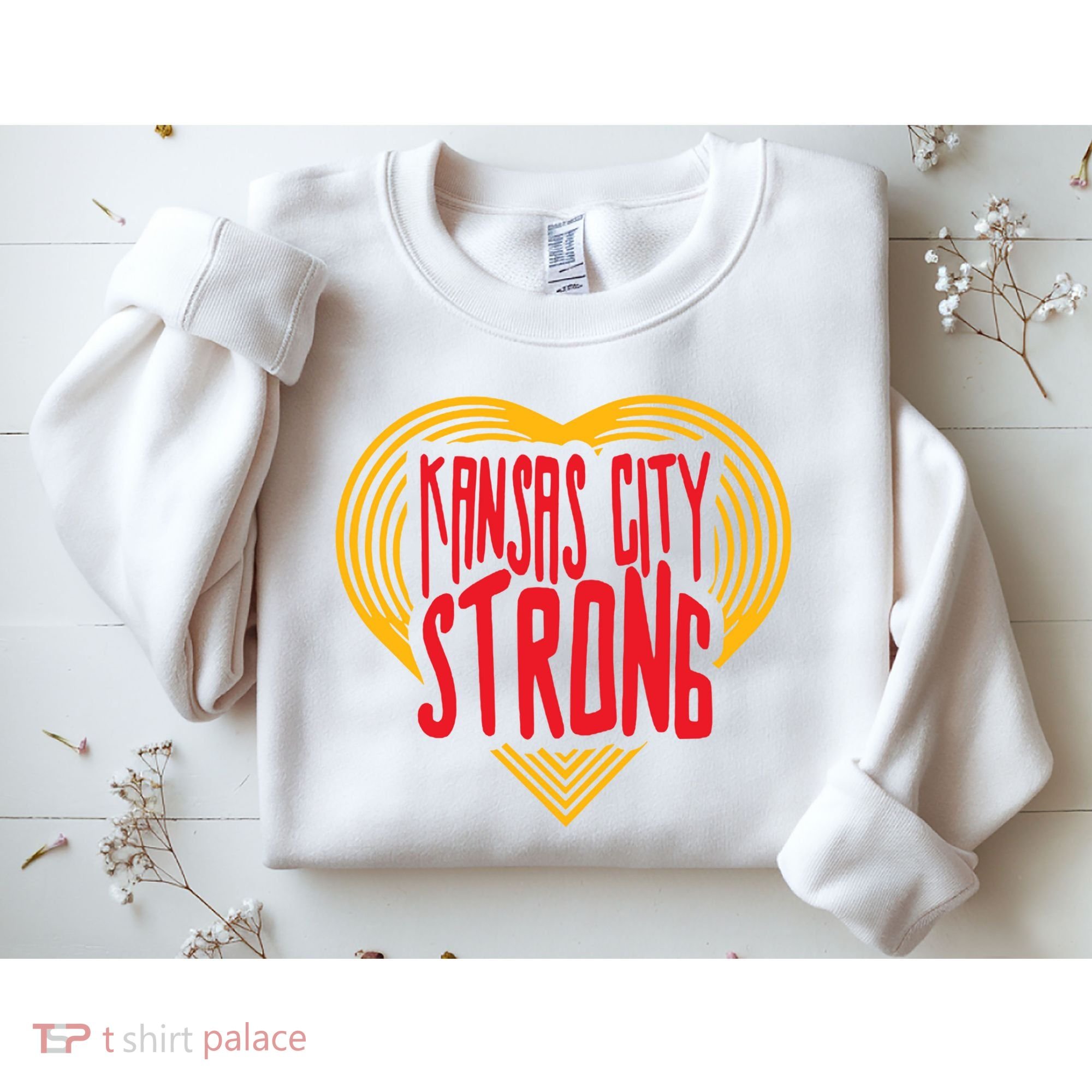 Kansas City Strong Heart Sweatshirt